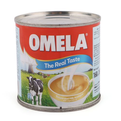 Omela Evaporated Milk 170g