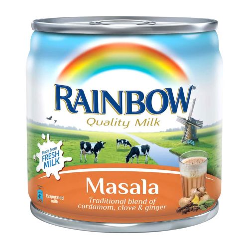 Rainbow Masala Flavoured Evaporated Milk with Cardamom, Clove and Ginger 170g