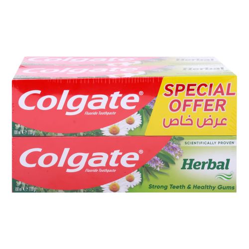 Colgate Herbal Toothpaste 4x100ml