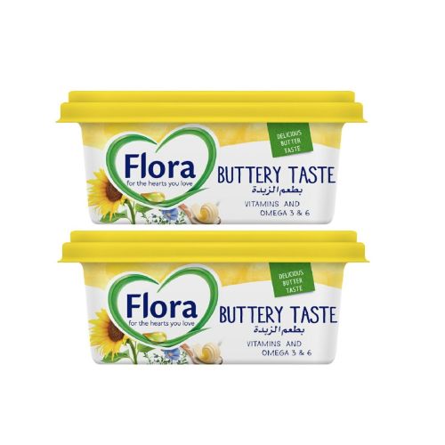Flora Buttery Taste 2x500g
