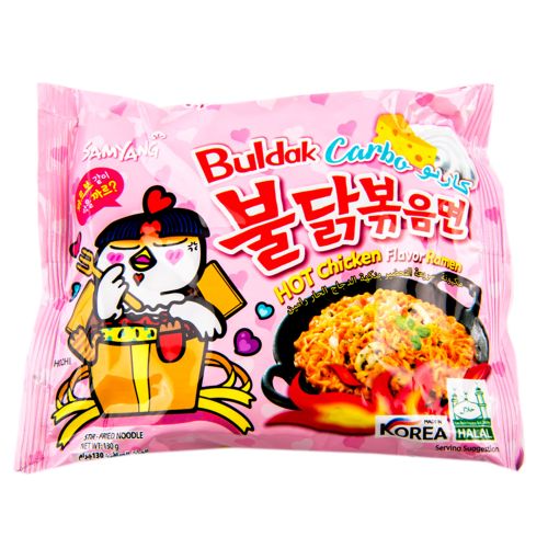 Samyang Buldak Carbo Hot Chicken Flavor Ramen 130g