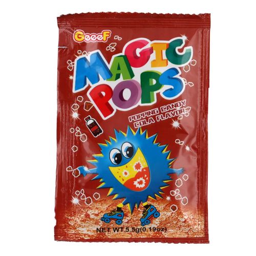 Geef Magic Pops Popping Candy Cola Flavour 5.5g