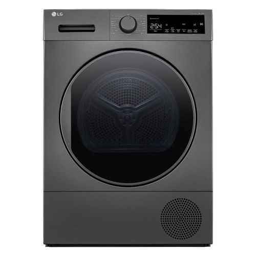 Lg Front Load Dryer 8Kg Dark Silver - Rh80T2Sp7Rm