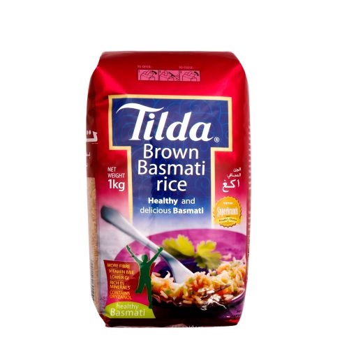 Tilda Brown Basmati Rice 1kg