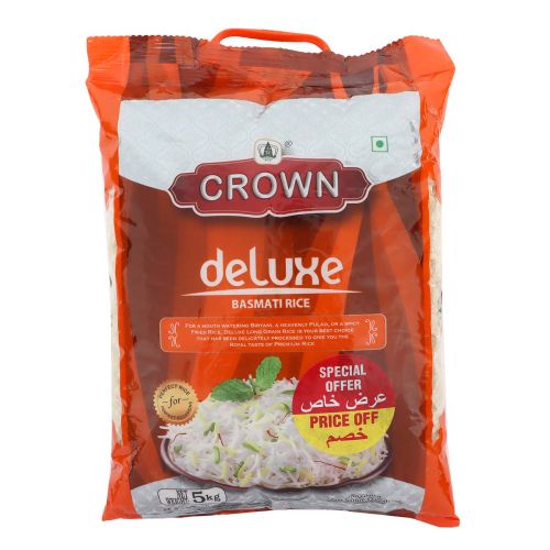 Crown Deluxe Basmati Rice 5Kg
