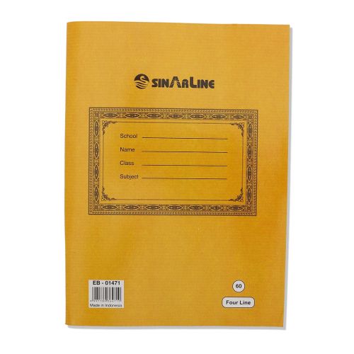 Copy For English Writing 4 Lines 60 Sheets