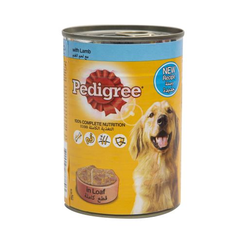 Pedigree With Lamb In Loaf 400g