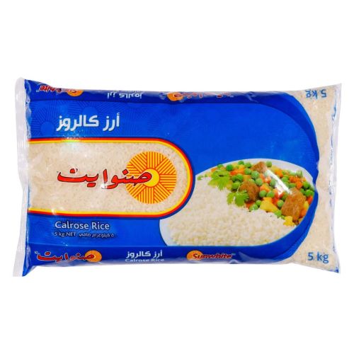 Sunwhite Calrose Rice 5Kg