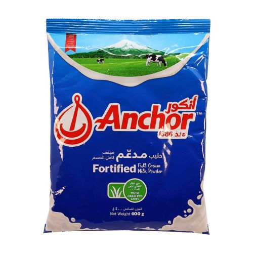 Anchor Fortified Full Cream Milk Powder 400g