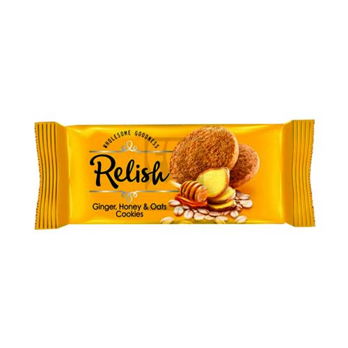 Relish Ginger, Honey & Oats Cookies 42g