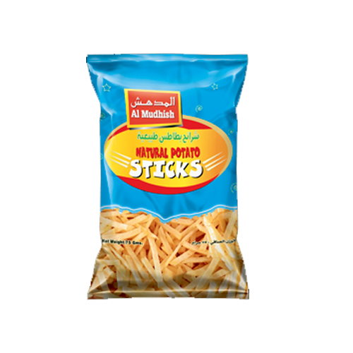Al Mudhish Natural Potato Sticks Salted 20g