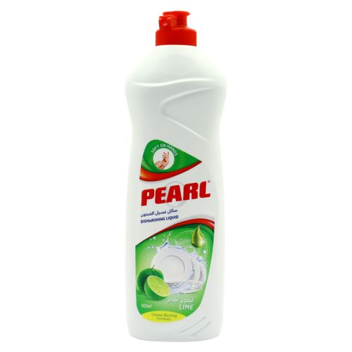 Pearl Dishwashing Liquid Lime 500ml