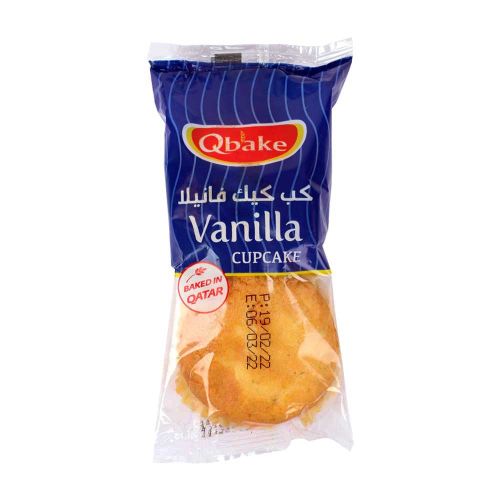 Qbake Vanilla Cupcake 60g