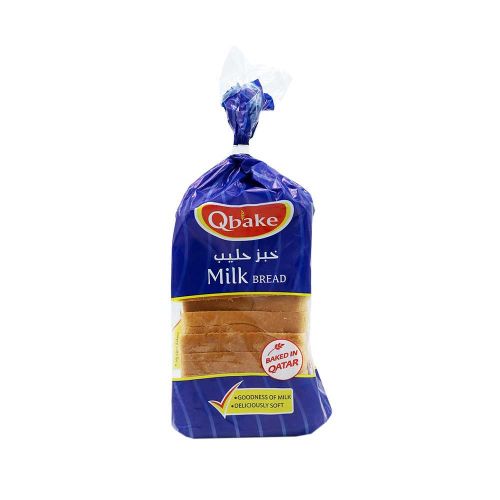 Qbake Slice Milk Bread Small 1