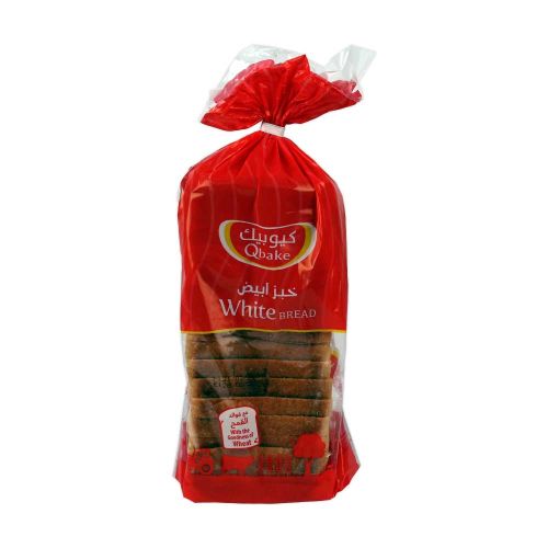 Qbake White Slice Bread Medium