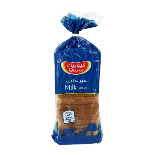 Qbake Milk Bread Medium 620g