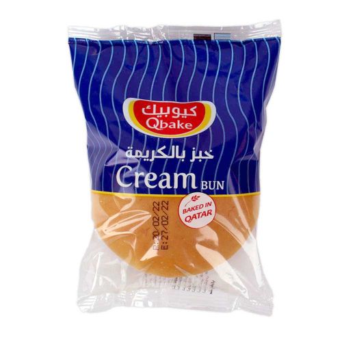 Qbake Cream Bun 75g