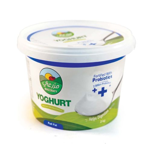 Mazzraty Full Fat Probiotics Yogurt 2Kg