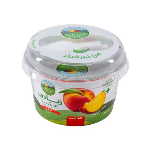 Mazzraty Low Fat Peach Flavored Yoghurt 170g
