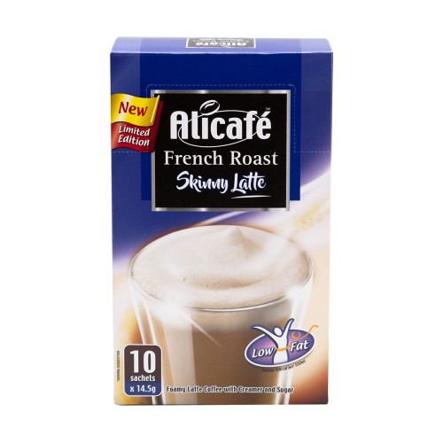 Alicafe French Roast Skinny Latte Low Fat 10x14.5g