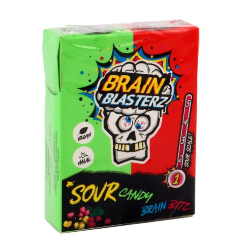 Brain Blasterz Sour Candy Brain Bitz 45g