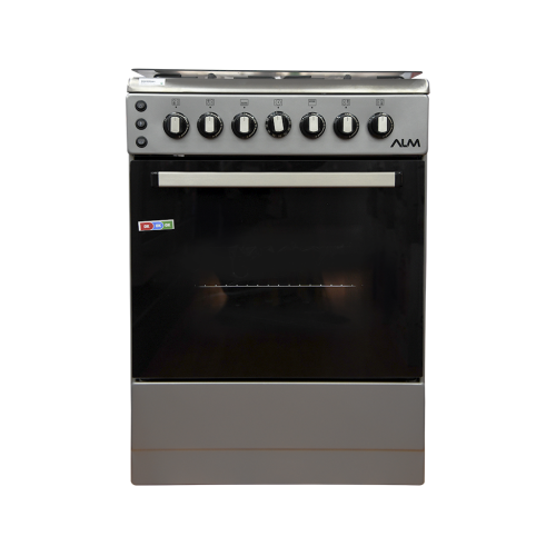 Alm Gas Cooker 60x60 Silver